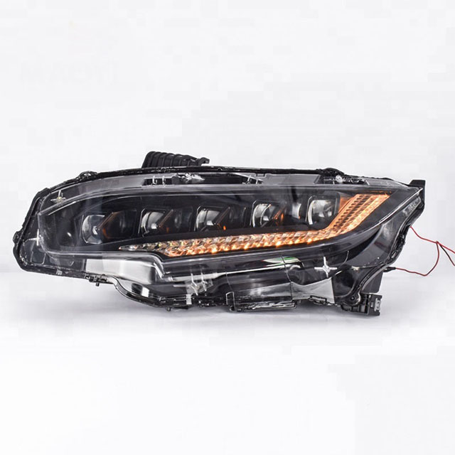 Column LED headlight with high low beam for super sport headlight retrofitting auto lights