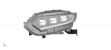 ODM LED matrix3 projector lens modules for Honda XRV of New design and moduler projector lens suitable for retrofit headlamps 