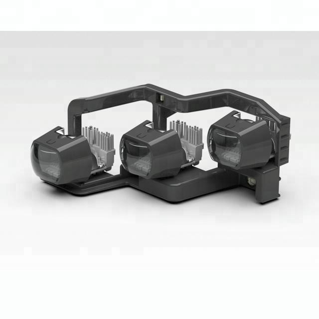 Auto headlight with three Led projector lens with high low beam for Honda Fit factory wholesale