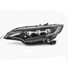 Auto headlight with three Led projector lens with high low beam for Honda Fit factory wholesale