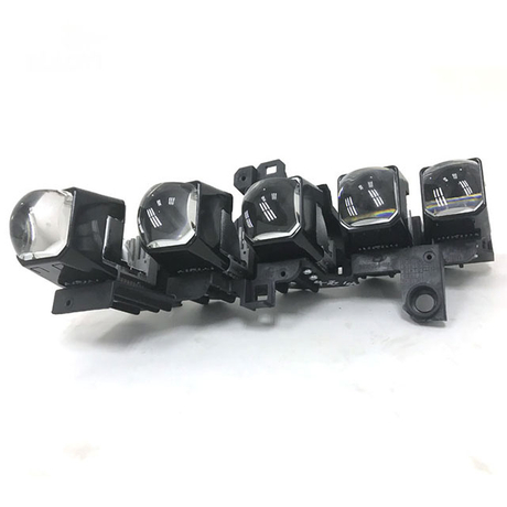 LED projector lens with high low beam matrix 5 leds for Automotive LED headlight accessaries factory wholesale 