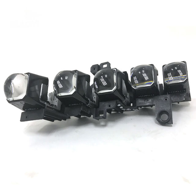 LED projector lens with high low beam matrix 5 leds for Automotive LED headlight accessaries factory wholesale 